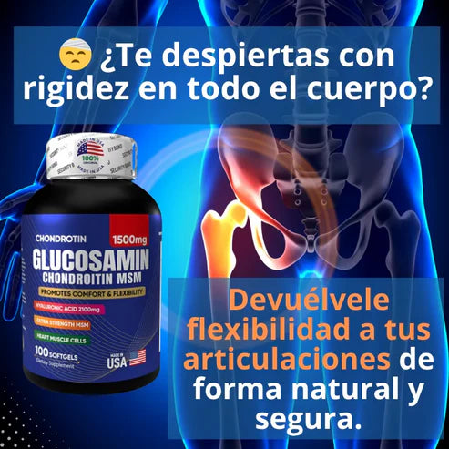 Glucosamin 1500mg - Suplemento para Articulaciones y Cartílagos